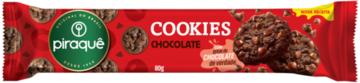 COOKIE PIRAQUE CHOCOLATES 80GRPIRAQUE         05X80GR