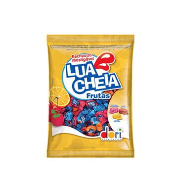 Bala Lua Cheia Dori Recheada Frutas