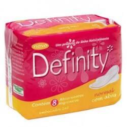 Absorvente Abas Definity C/8 1a1