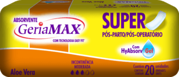 ABSORVENTE GERIAMAX 20 UN