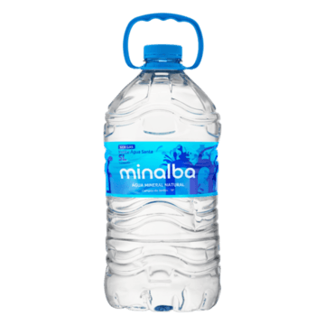 Água Mineral Natural Sem Gás Minalba Galão 5L