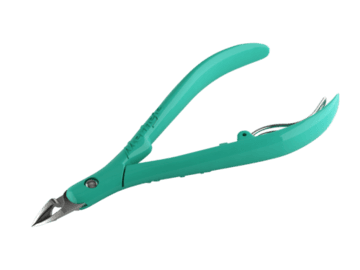 ALICATE P/ CUTICULAS MERH EJE BASIC VERDE