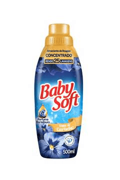 Amaciante concentrado toque de carinho 500ml - Baby Soft - Gtex