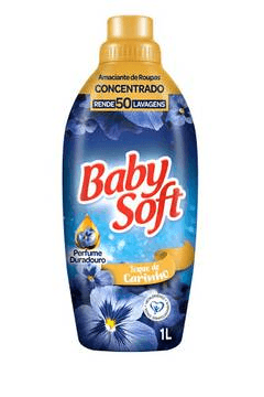 Amaciante concentrado toque de carinho 1L - Baby Soft - Gtex