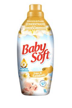 Amaciante concentrado toque de cuidado 1L - Baby Soft - Gtex