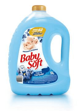 Amaciante toque de carinho 5L - Baby Soft - Gtex