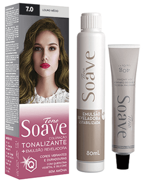 Ton. Soave 7.0 Louro Medio Natural 40G