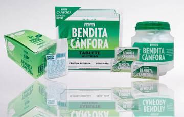 Bendita Canfora Tablete Estojo 28G Disp C/ 16 - Bravir