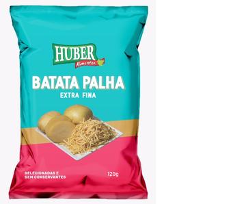 BATATA PALHA EXTRA FINA 100G HUBER ALIMENTOS