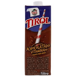 Bebida Láctea UHT Chocolate Tirol Caixa 1l