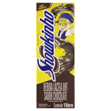 Bebida Láctea UHT Chocolate Showkinho Caixa 1l