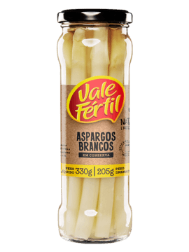 Aspargo Branco Vidro 205g - Vale Fértil