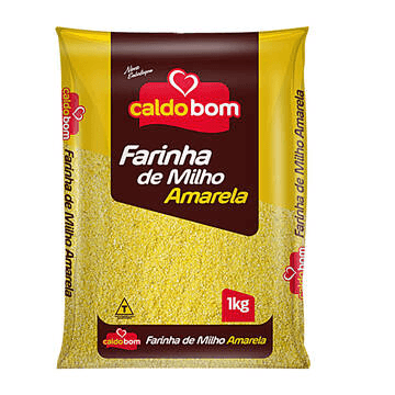 Farinha de Milho Amarela - Caldo Bom