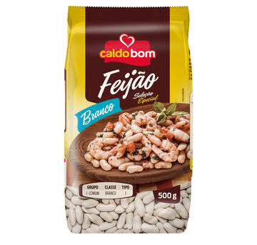 Feijão Branco Alubia Seleção Especial 500g - Caldo Bom