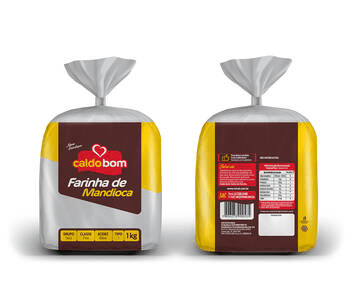 Farinha de Mandioca Amarrada 1kg - Caldo Bom