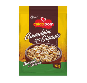 Amendoim Tipo Gigante 150g - Caldo Bom