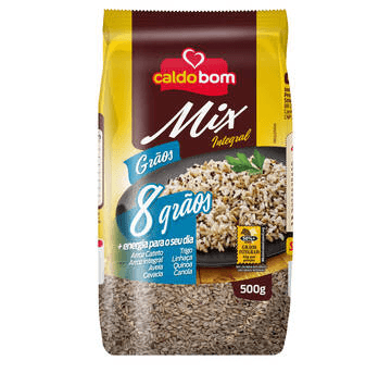 Arroz Mix de Grãos 500g - Caldo Bom