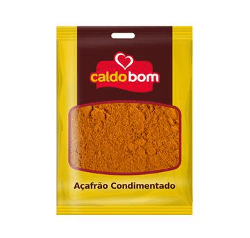 Açafrão Condimentado 20g - Caldo Bom