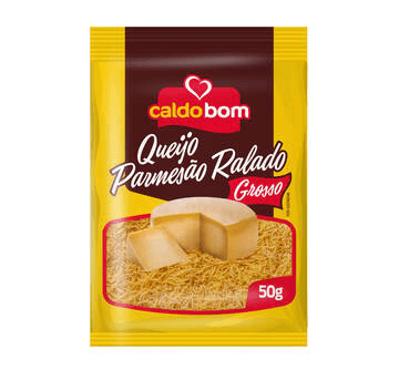 Queijo Ralado Grosso 50g - Caldo Bom