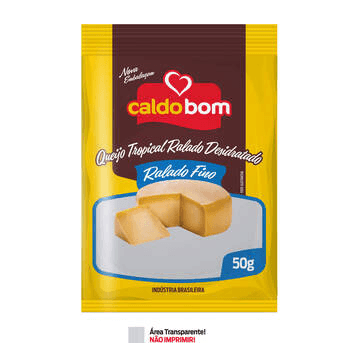Queijo Ralado Fino 50g - Caldo Bom