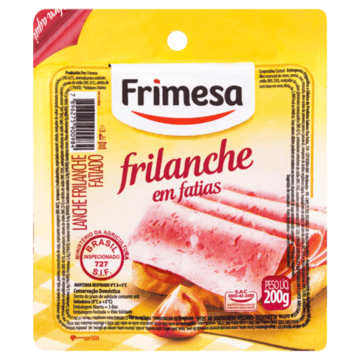 Apresuntado Fatiado Frimesa Frilanche 200G