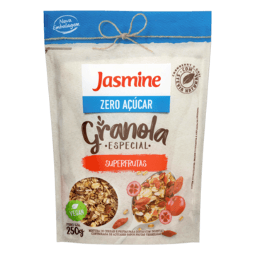 Granola Superfrutas Zero Açúcar Jasmine Especial Pouch 250g
