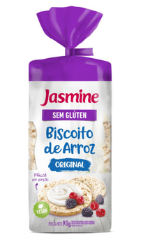 Biscoito de Arroz Original Jasmine Pacote 90g