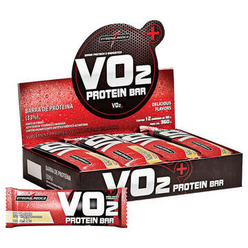 Barra De Proteína Integralmédica Vo2 Protein Bar 12 Barras
