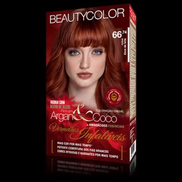 COL CR PERM KIT BEAUTYCOLOR 66.74 RUIVO DOCE DE LEITE