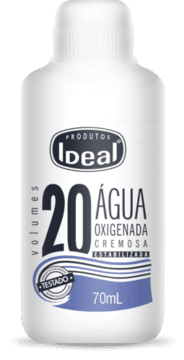 AGUA OXIGENADA 20V 70ML - PRODUTOS IDEAL