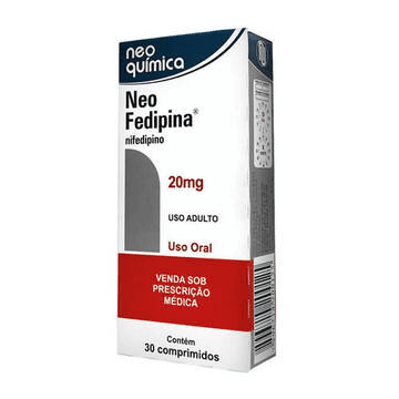NEO FEDIPINA 20MG COMP CT BL 1X30