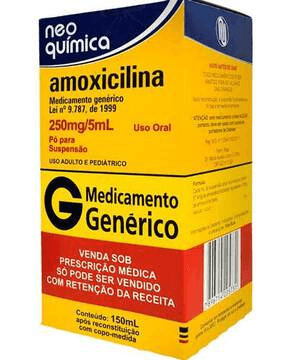 AMOXICILINA 250MG/5ML PO EXT VD 1X150ML