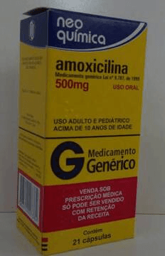 Amoxicilina 500mg Neo Química Caixa 21 Cápsulas