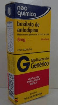 BESILATO ANLODIPINO 5MG COMP CT BL 2X15