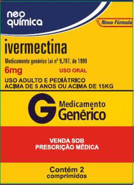 IVERMECTINA CP 6MG COMP CT BL1X2
