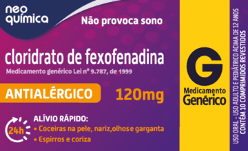 CL FEXOFENADINA 120MG CT BL X 10 CPRV