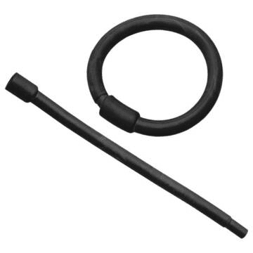 Bigodim Circular N2 - Preto