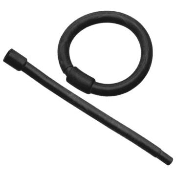 Bigodim Circular - Preto
