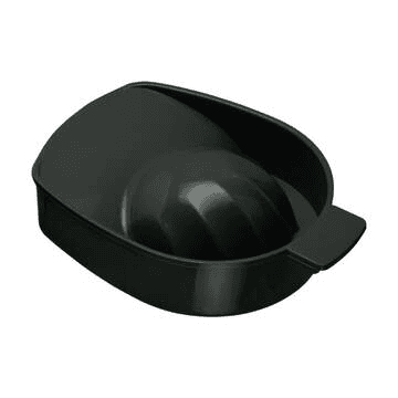 Bacia Anatômica p/ Manicure - Preta