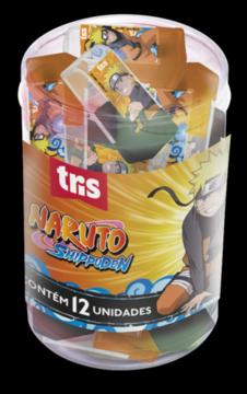 Apontador Com Depósito - Pote C/12 UN - Naruto