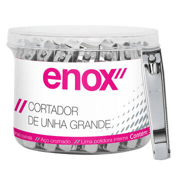 Cortador De Unha Grande (Em Pote) Enox