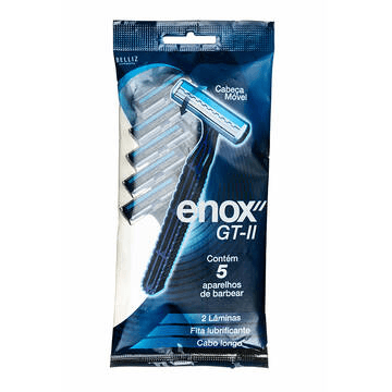 Aparelho Descartável Enox Gt 2 (Pacote C/ 5 Aparelhos)