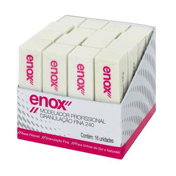 Bloco Modelador de Unha Granulação Fina Enox (Display 16 uni)