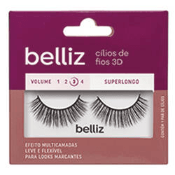 CÍLIOS BELLIZ 3D VOL. 3 SUPERLONGO - 208