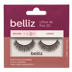 CÍLIOS BELLIZ 3D VOL. 3 LONGO - 215