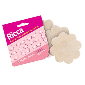 Adesivo Para Proteção Dos Mamilos Descartável Ricca 3 Pares