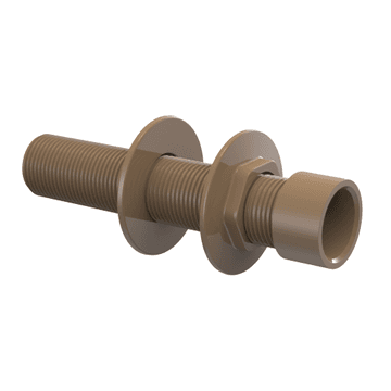 Adaptador Soldável Com Flanges Livres Para Caixa D"Água 75 mm X 2.1/2" - Tigre