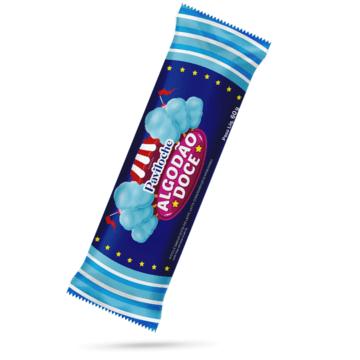 Picolé Algodão Doce Pacote 60g  - Paviloche