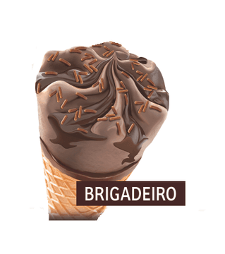 Geloni Cone Brigadeiro