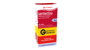 IVERMECTINA 6MG COM C/ 1X02 GENERICO